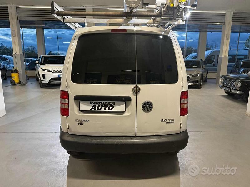 Usata VW Caddy 110 CV (80 kW) 2014 Bianco Monovolume