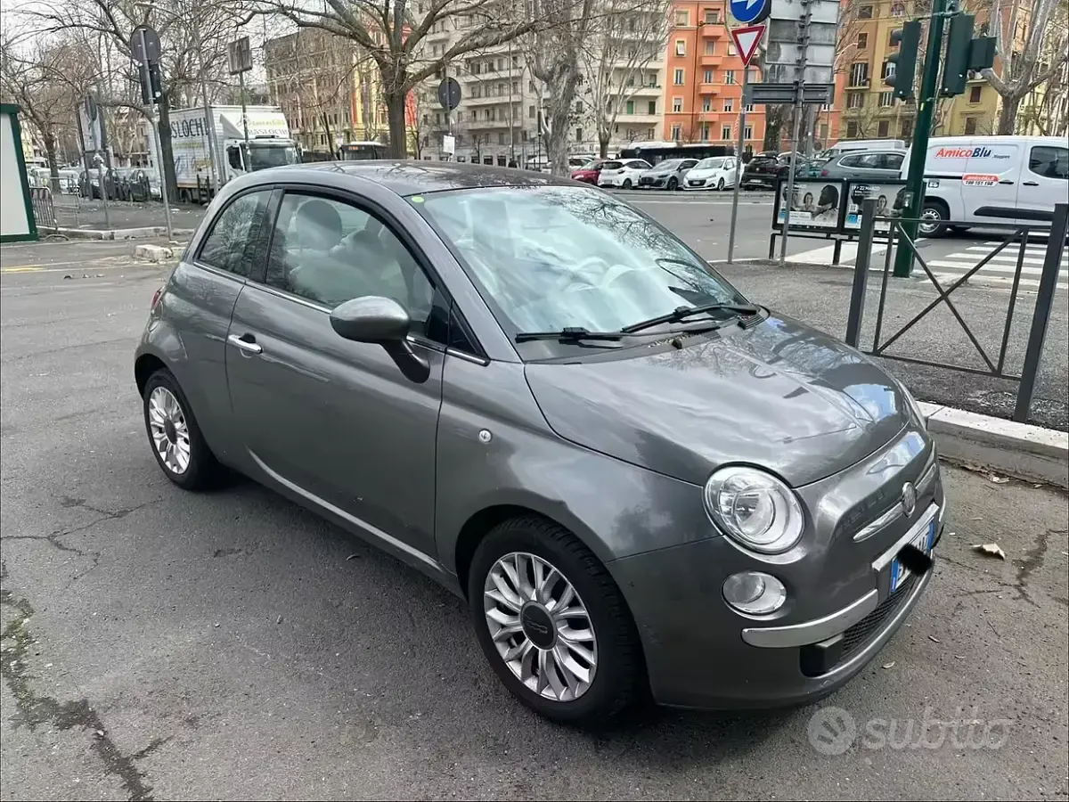 Usata Fiat 500 69 CV (50 kW) 2015 Grigio Berlina