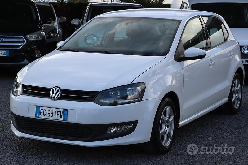 Usata VW Polo Comfortline 75 CV (55 kW) 2011 Bianco Berlina