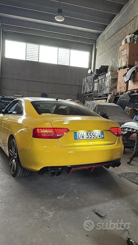 Usata Audi A5 190 CV (139 kW) 2010 Giallo Coupé