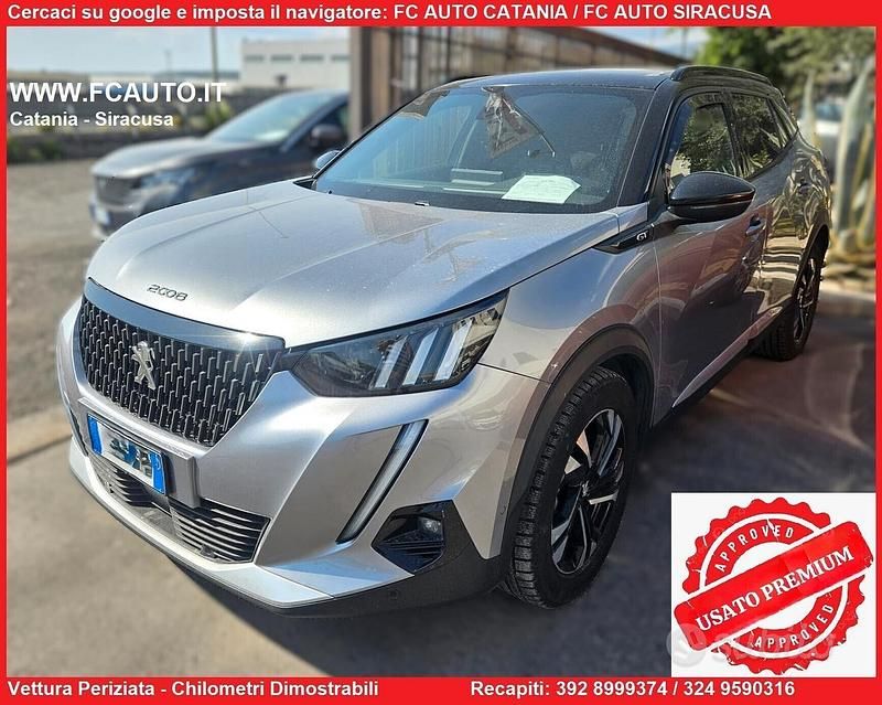 Usata Peugeot 2008 GT 131 CV (96 kW) 2021 Grigio SUV