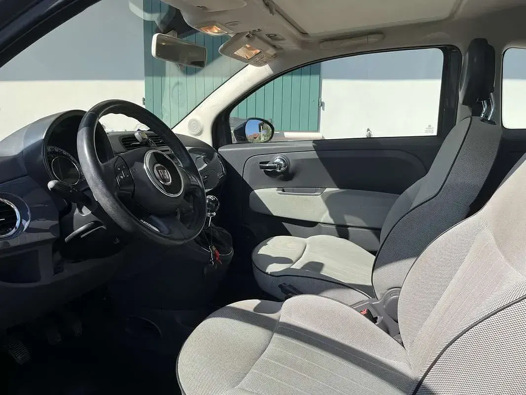 Usata Fiat 500 Lounge 69 CV (50 kW) 2012 Grigio Utilitaria