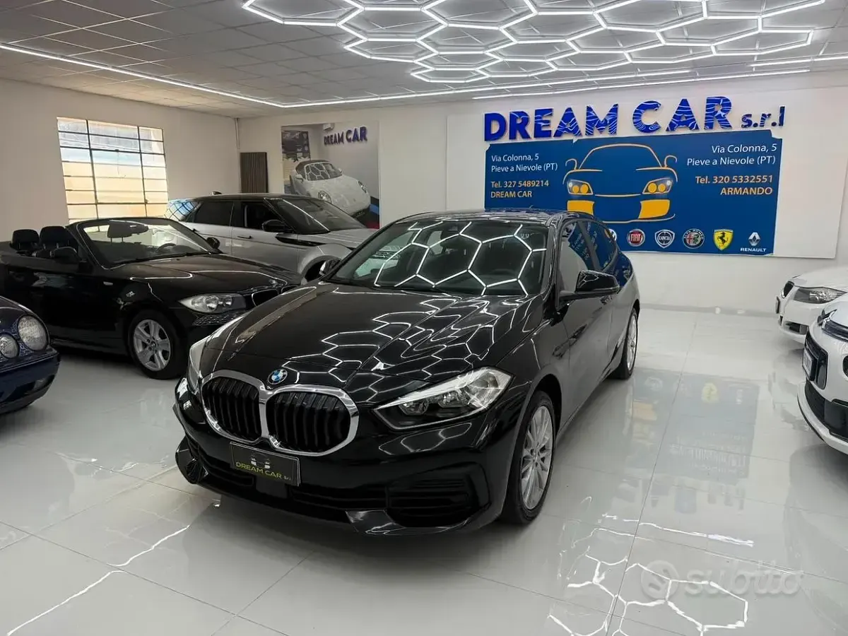 Usata BMW 116 M Sport 116 CV (85 kW) 2020 Nero Utilitaria