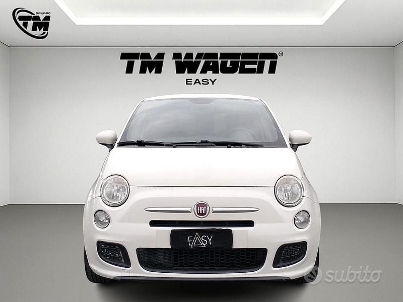 Begagnad Fiat 500 S 69 HK (50 kW) 2015 Vit Halvkombi