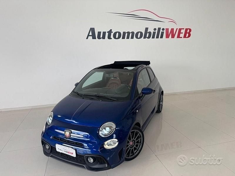 Usata Abarth 595C Competizione 180 CV (132 kW) 2016 Blu Cabrio