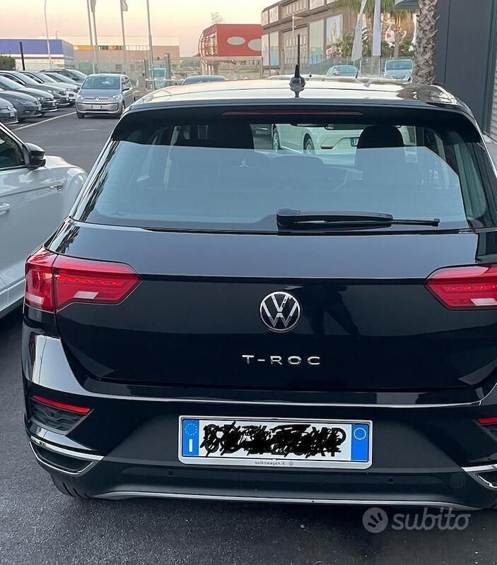 Usata VW T-Roc 116 CV (85 kW) 2021 Nero SUV