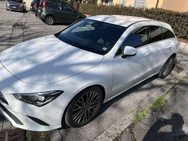 Usata Mercedes CLA180 116 CV (85 kW) 2021 Bianco Berlina