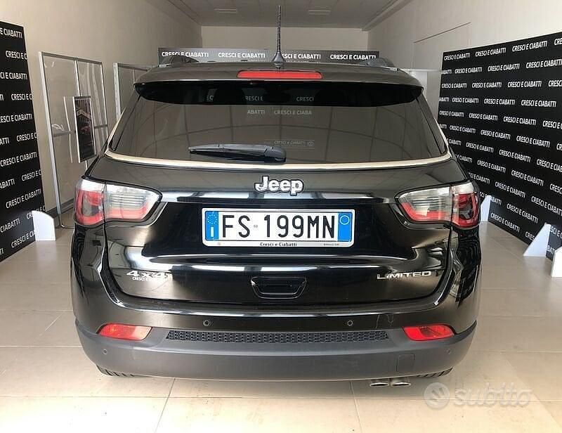 Usata Jeep Compass Limited 2018 Nero SUV