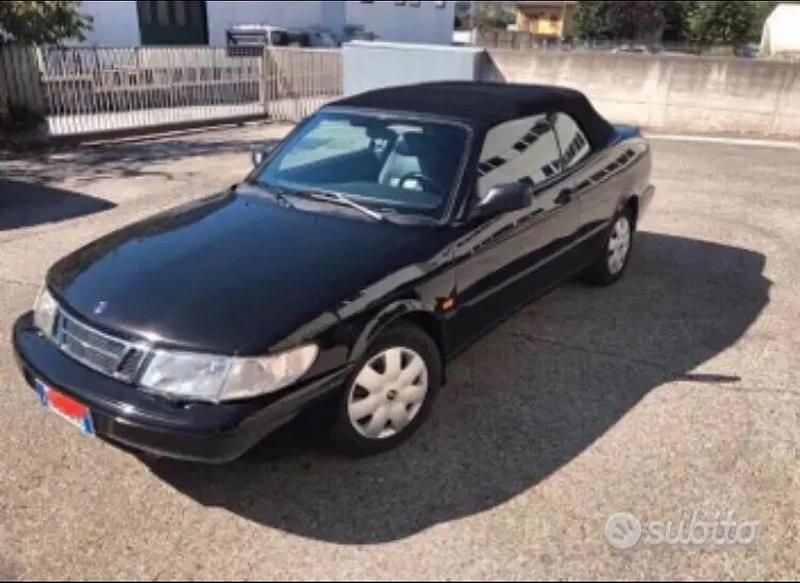 Usata Saab 900 Cabriolet 186 CV (136 kW) 1996 Nero Cabrio