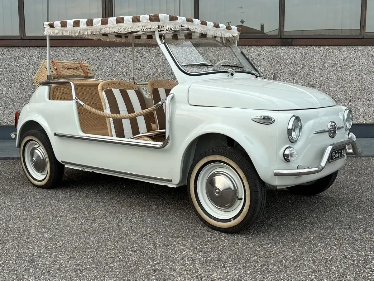 Usata Fiat 500 18 CV (13 kW) 1970 Bianco Utilitaria