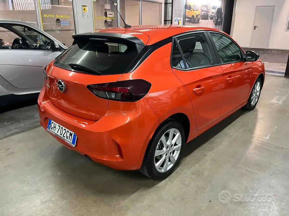 Usata Opel Corsa 102 CV (75 kW) 2021 Arancione Utilitaria