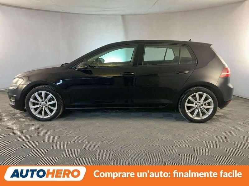 Usata VW Golf VII Highline 110 CV (80 kW) 2016 Nero Berlina