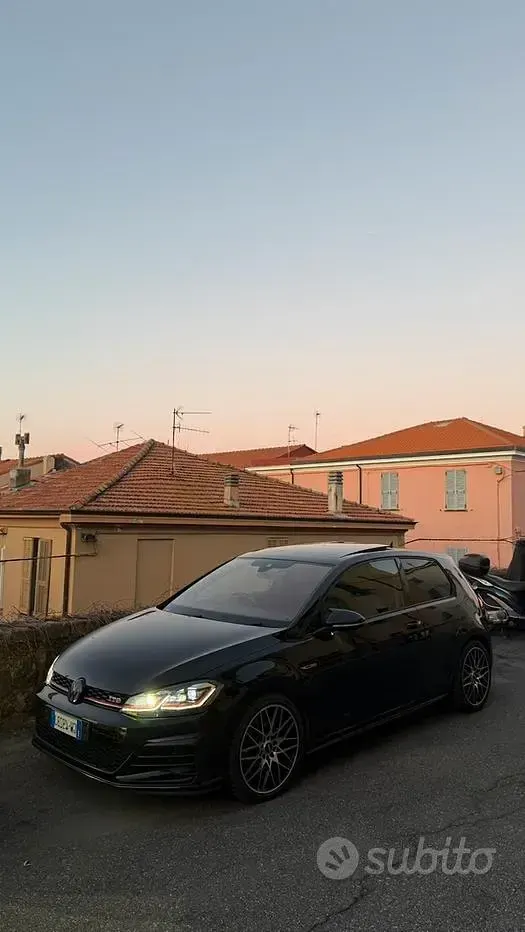 Usata VW Golf VII GTI 230 CV (169 kW) 2018 Nero Berlina