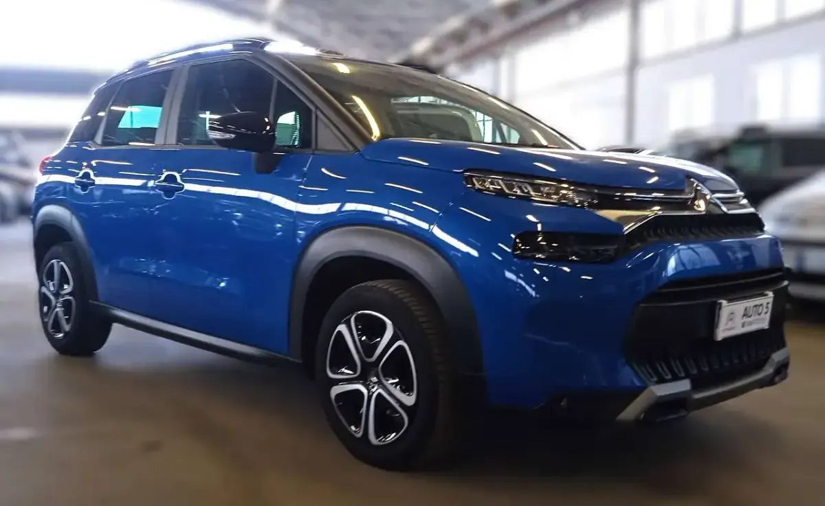 Usata Citroën C3 Aircross Feel 110 CV (80 kW) 2022 Voltaic blue SUV