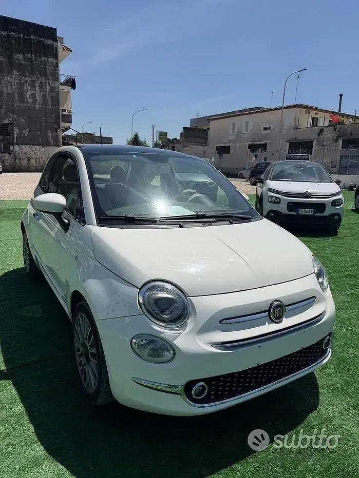 Usata Fiat 500 69 CV (50 kW) 2015 Bianco Utilitaria