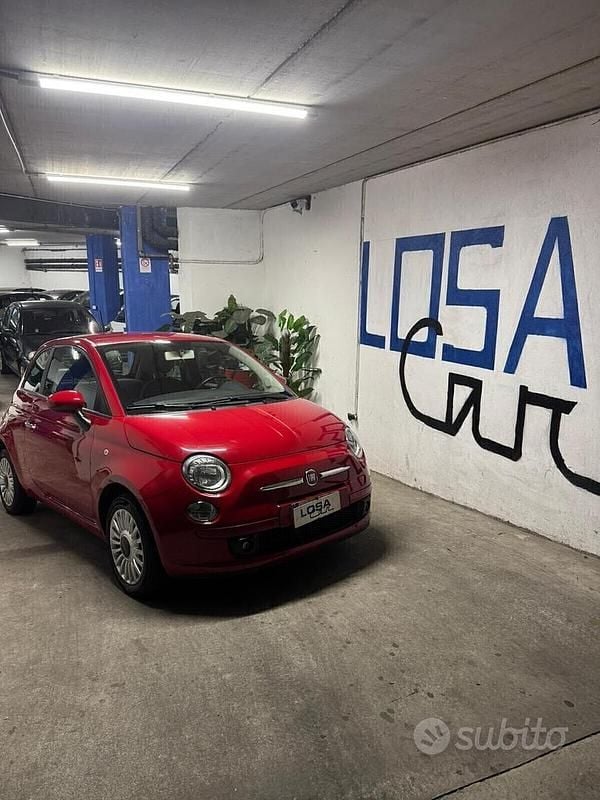 Usata Fiat 500 Lounge 69 CV (50 kW) 2015 Rosso Berlina