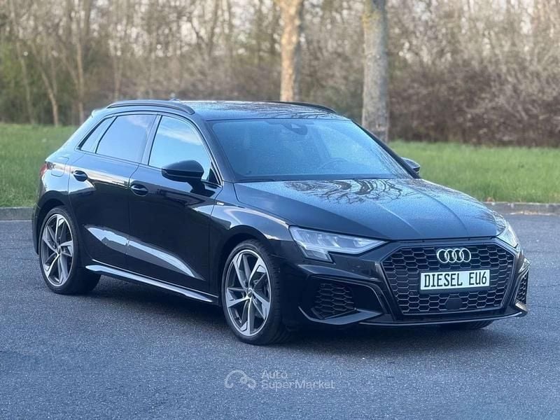 Usata Audi A3 S-Line 150 CV (110 kW) 2021 Nero Berlina