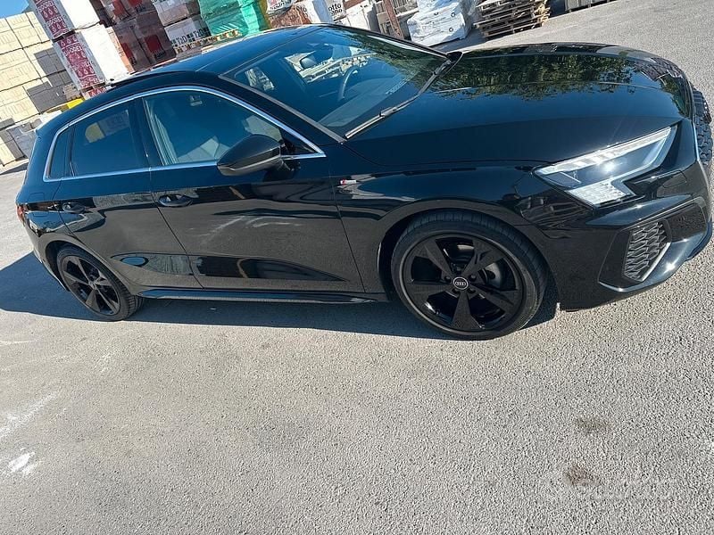 Usata Audi A3 150 CV (110 kW) 2024 Nero Berlina