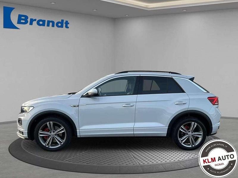 Usata VW T-Roc R-line 150 CV (110 kW) 2018 Bianco SUV
