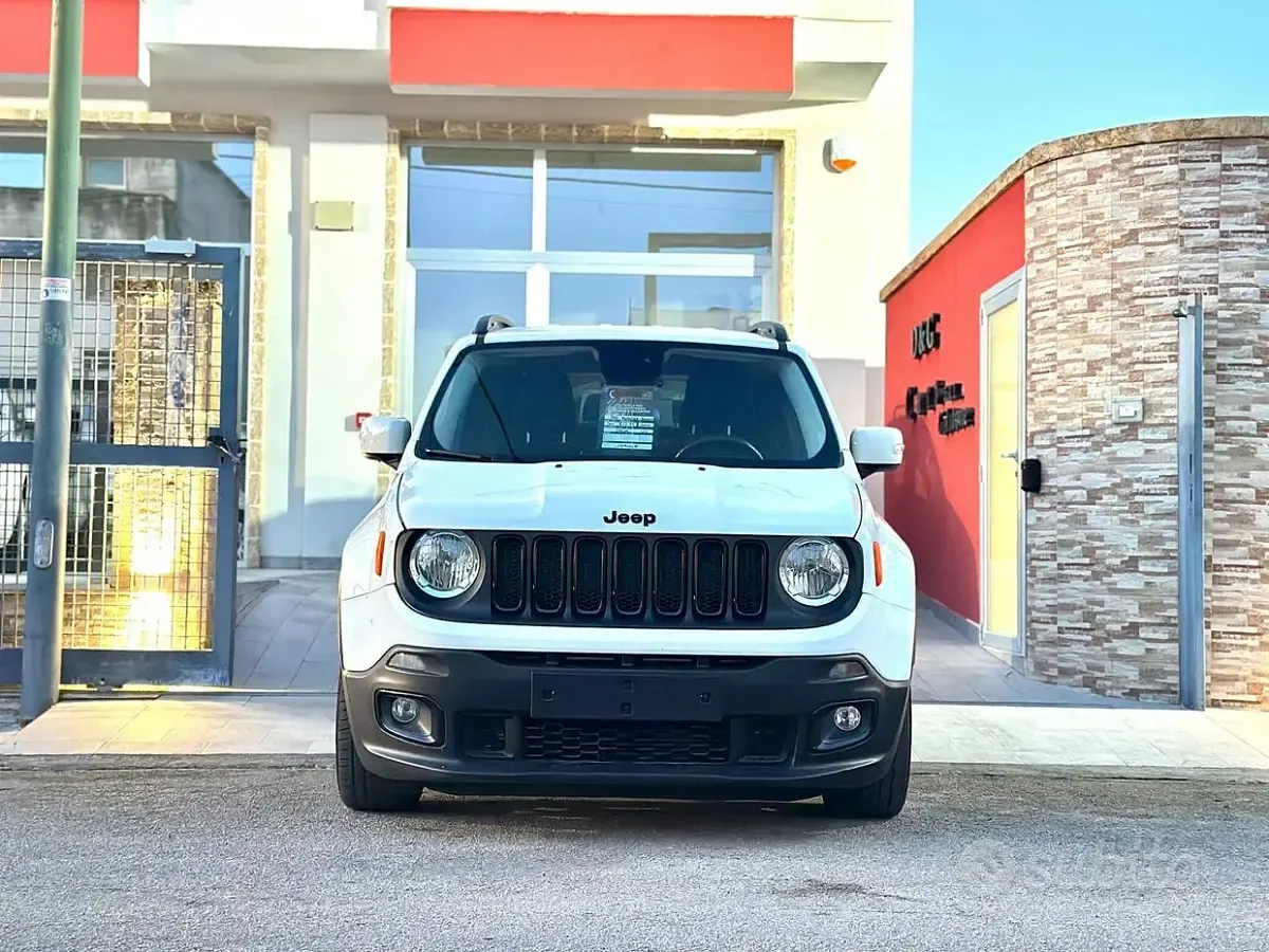 Usata Jeep Renegade 95 CV (69 kW) 2017 Bianco SUV