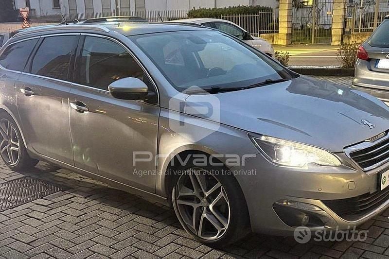 Usata Peugeot 308 GT-line 130 CV (95 kW) 2016 Grigio Utilitaria