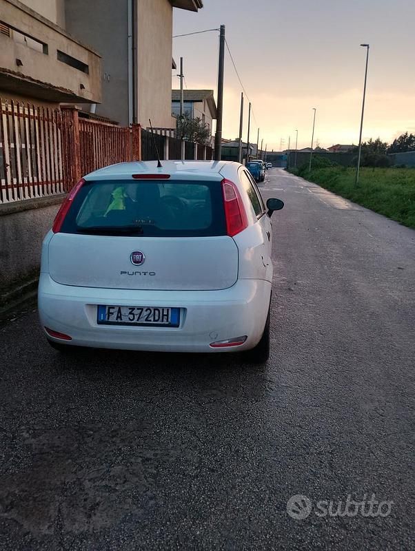 Usata Fiat Punto 2015 Bianco Utilitaria