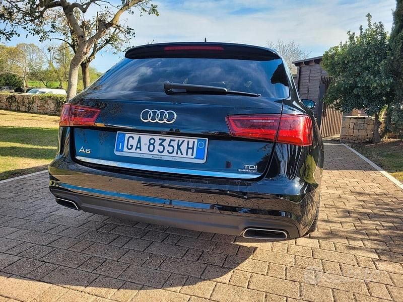 Usata Audi A6 S-Line 272 CV (200 kW) 2017 Nero Station wagon