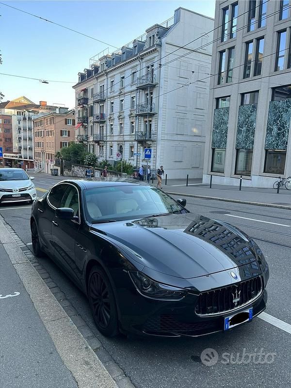 Usata Maserati Ghibli 250 CV (183 kW) 2014 Nero Coupé