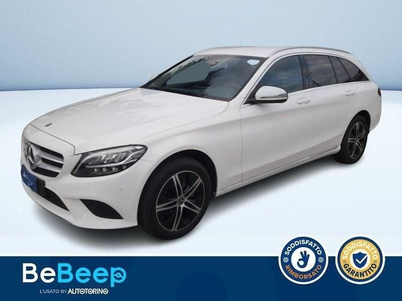 Bianco Usata 2020 Mercedes C220 Station wagon | 21.600 € (Ottimo prezzo) - Immagine 1/3
