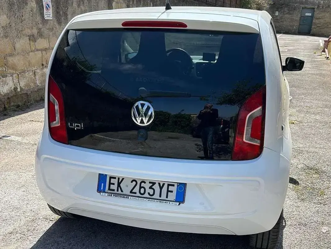 Usata VW up! 75 CV (55 kW) 2012 Bianco Utilitaria