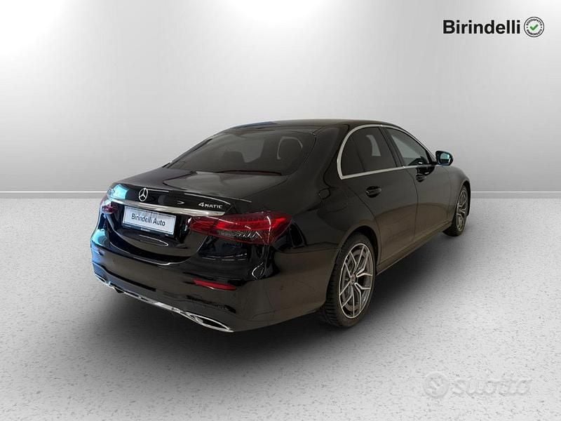 Usata Mercedes E220 Premium Plus 194 CV (142 kW) 2021 Nero Berlina