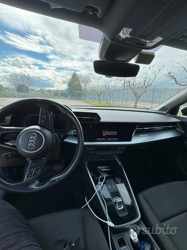 Usata Audi A3 Sportback 150 CV (110 kW) 2021 Nero Utilitaria