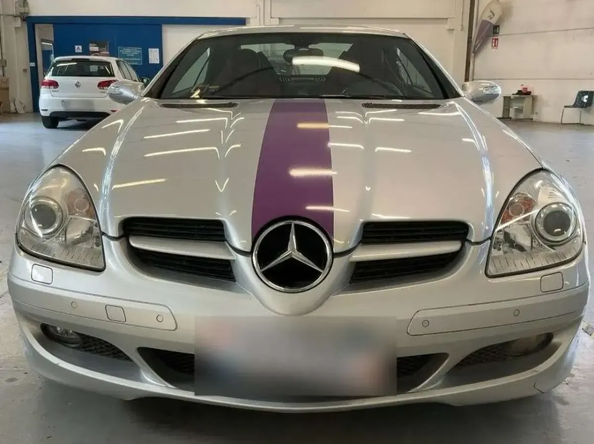 Occasion Mercedes SLK200 163 ch (119 kW) 2006 Argent Cabriolet