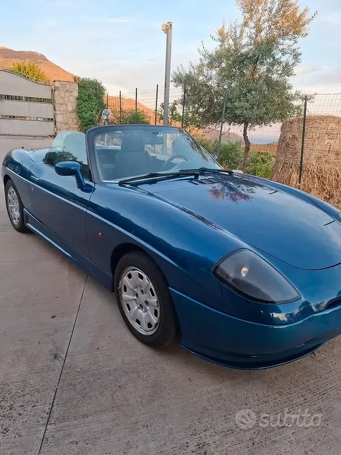 Usata Fiat Barchetta 131 CV (96 kW) 2001 Bluazzurro Cabrio