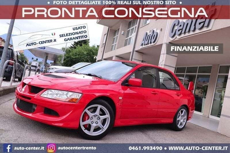 Usata Mitsubishi Lancer 265 CV (194 kW) 2005 Rosso Berlina