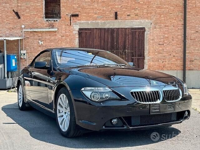 Usata BMW 645 Cabriolet 333 CV (244 kW) 2004 Nero Cabrio
