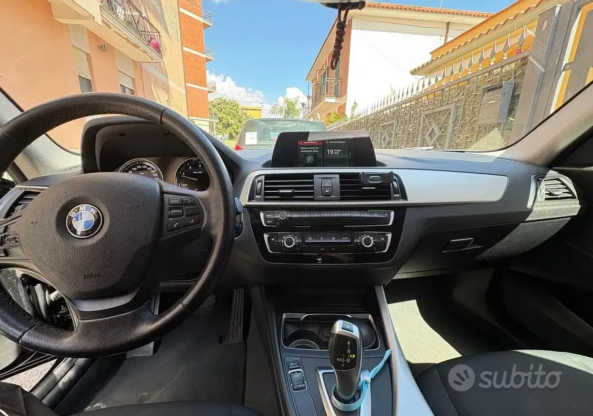 Usata BMW 120 190 CV (139 kW) 2019 Nero Utilitaria