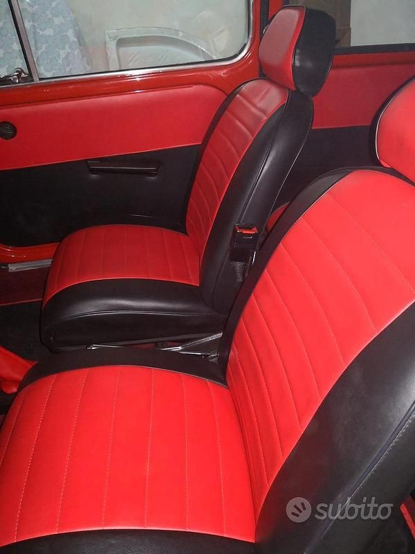 Usata Fiat 750 1970 Rosso Berlina