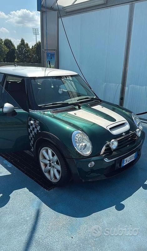Usata Mini Cooper S 170 CV (125 kW) 2004 Verde Utilitaria