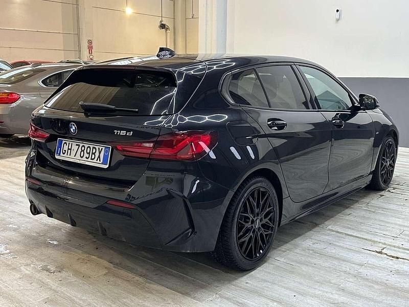 Usata BMW 116 M Sport 116 CV (85 kW) 2021 Nero Utilitaria