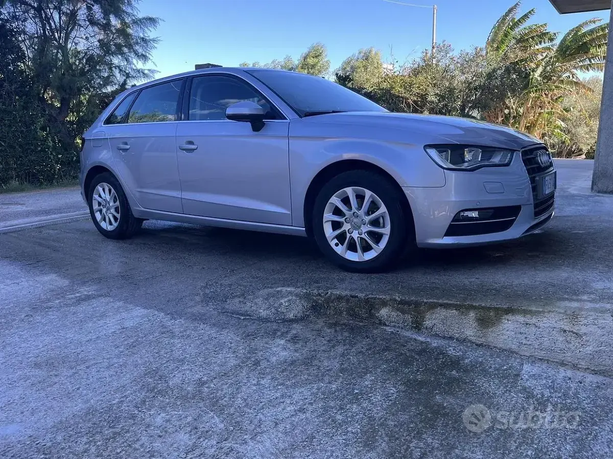 Usata Audi A3 110 CV (80 kW) 2015 Grigio Berlina