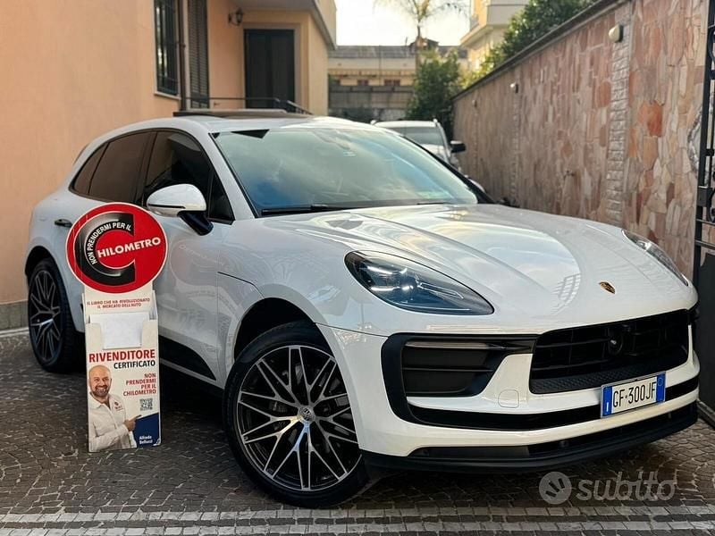 Bianco Usata 2021 Porsche Macan SUV | 57.990 € (Super prezzo) - Immagine 1/4