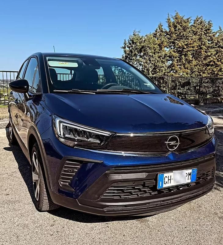 Usata Opel Crossland X 88 CV (64 kW) 2021 Blu SUV