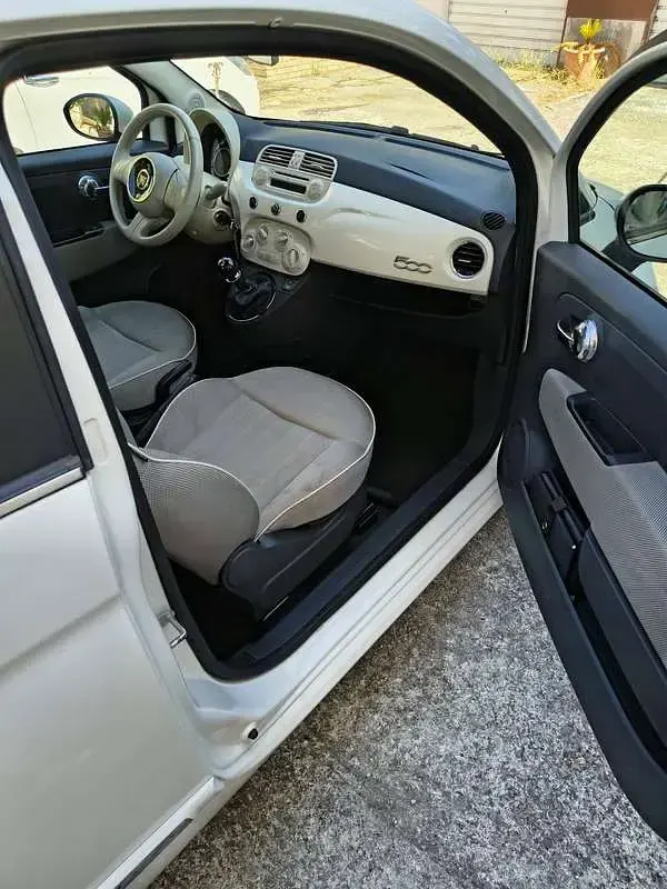 Usata Fiat 500 52 CV (38 kW) 2010 Bianco Coupé