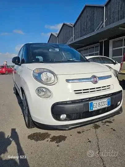 Usata Fiat 500L Living 105 CV (77 kW) 2015 Bianco Monovolume