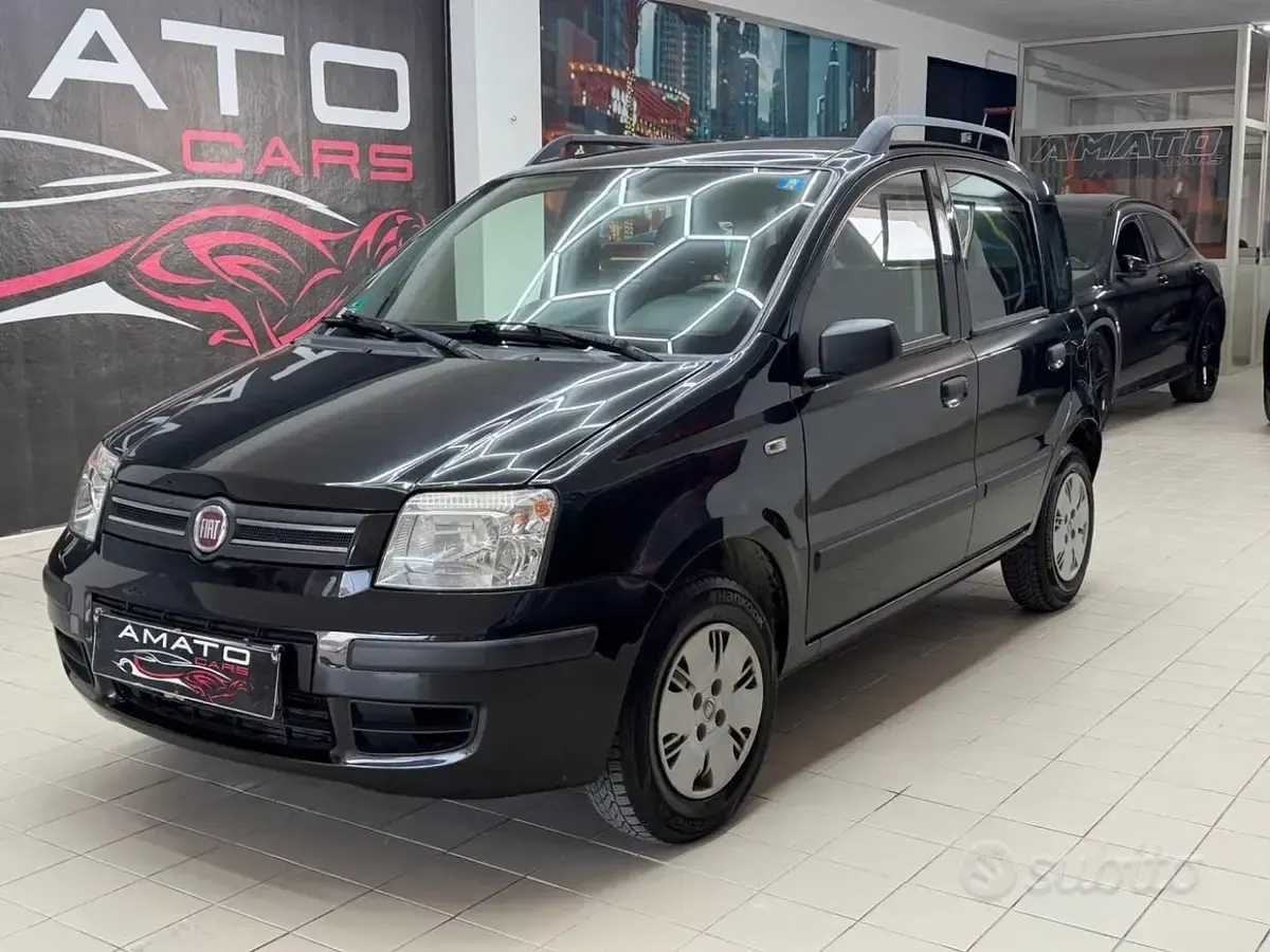 Usata Fiat Panda Dynamic 75 CV (55 kW) 2009 Nero Utilitaria