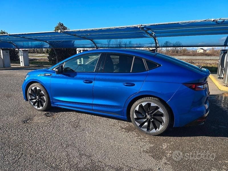 Usata Skoda Enyaq iV 150 kW (204 CV) 2023 Blu SUV