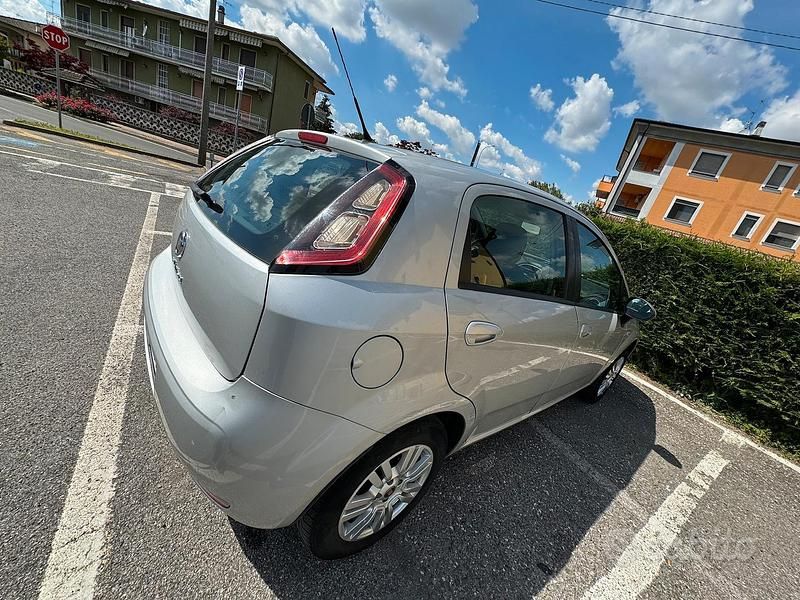 Usata Fiat Punto Lounge 69 CV (50 kW) 2014 Grigio Utilitaria