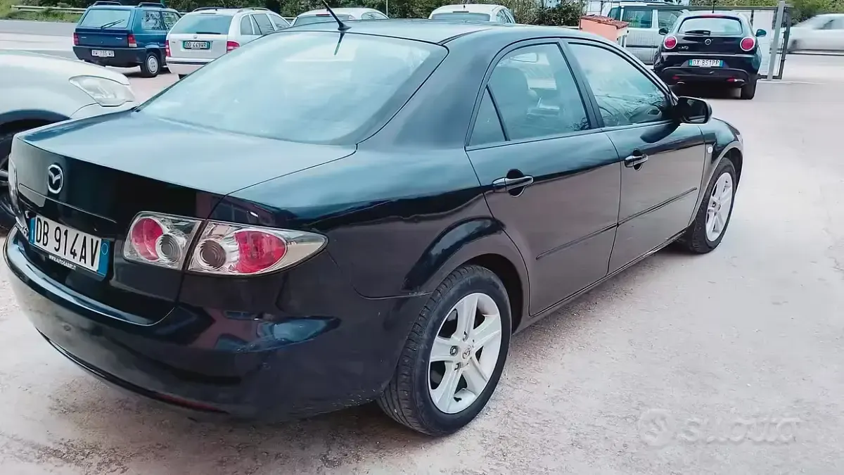 Usata Mazda 6 121 CV (88 kW) 2006 Nero Berlina