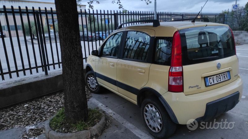 Usata Fiat Panda 4x4 Climbing 2004 Giallo Utilitaria